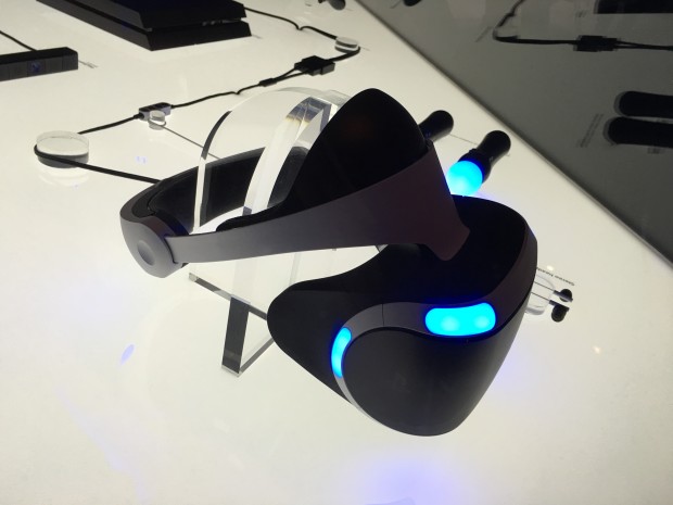 Die finale Fassung von Playstation VR. (Foto: Golem.de / Peter Steinlechner)
